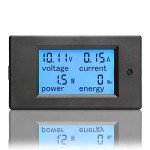 DROK DC Power Meter with LCD Display 100A