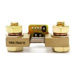 QWORK Battery Monitor Voltmeter and Ammeter 0-100A