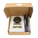 QWORK Battery Monitor Voltmeter and Ammeter 0-100A