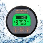 QWORK Battery Monitor Voltmeter and Ammeter 0-100A