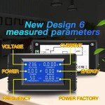 LCD Digital AC Power Meter with Current Transformer