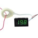 Mini Digital Amp Meter with Hall Effect Sensor