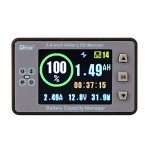 DROK 100A Solar Battery Monitor with LCD Display