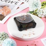 8-Piece Solar Rotating Display Stand for Jewelry