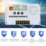30A PWM Solar Charge Controller with LCD Display
