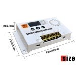 30A PWM Solar Charge Controller with LCD Display