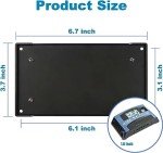 100A MPPT Solar Charge Controller with Dual USB Ports