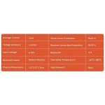 QUICKLYNKS Bluetooth Auto Battery Monitor 12V BM2