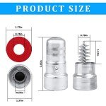 12PCS Anti-Corrosion Battery Washers & 2 Cleaning Brushes