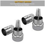 Battery Terminal Cleaners and Anti-Corrosion Washers Set