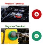 Battery Terminal Cleaners and Anti-Corrosion Washers Set