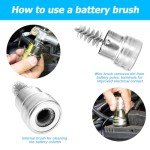 Battery Terminal Cleaning Brush Set for Vehicles