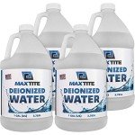 MAXTITE Type II Laboratory Grade Deionized Water (4 Gallons)