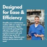 Deionized Water for Optimizing Battery Performance - 5 Gallon