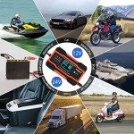 12V/24V Smart Car Battery Charger with LCD Display