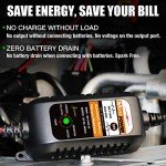 MOTOPOWER 12V 800mA Automatic Battery Charger
