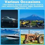 6-Pack Soft Rubber Battery Terminal Covers