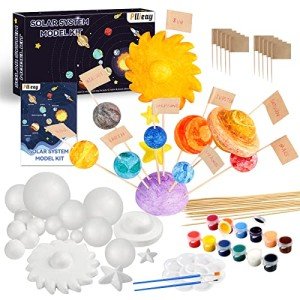Pllieay 63PCS Solar System Foam Ball Set
