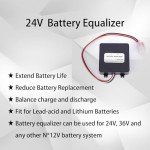 iSunergy 24V Battery Equalizer for Dual Batteries