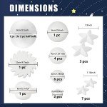 Pllieay 63PCS Solar System Foam Ball Set