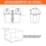 ALL-TOP 12V Smart Battery Box for Solar Power