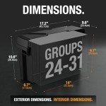 NOCO Snap-Top BG31 Battery Box for 12V Batteries