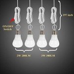 GVSHINE Complete Solar Light Kit with Backup Battery