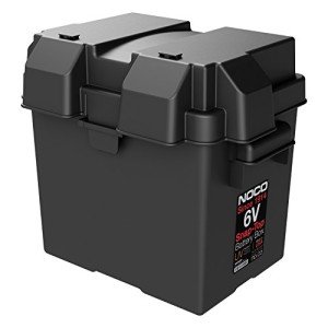 NOCO Snap-Top Waterproof Battery Box for 6V Batteries