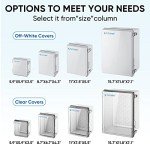 TICONN Waterproof IP67 Electrical Junction Box