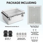 TICONN Waterproof IP67 Electrical Junction Box