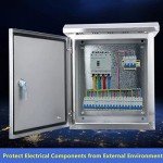 20" x 16" x 8" Weatherproof Steel Electrical Box