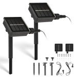 8-Mode 3V Solar Panel for Outdoor Lights