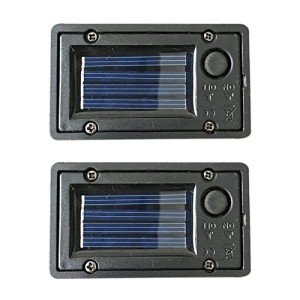 2 Pack Solar Lantern Replacement LED Light Tops