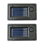 2 Pack Solar Lantern Replacement LED Light Tops