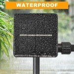 8-Mode 3V Solar Panel for Outdoor Lights