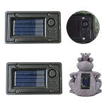 2 Pack Solar Lantern Replacement LED Light Tops