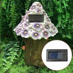 2 Pack Solar Lantern Replacement LED Light Tops