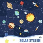 Pllieay 63PCS Solar System Foam Ball Set