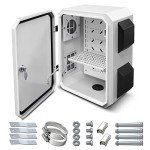 Weatherproof Outdoor Electrical Enclosure Box, IP65 Rated