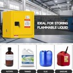 KAER Adjustable Flammable Storage Cabinet, 30 Gal