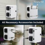 Weatherproof Outdoor Electrical Enclosure Box, IP65 Rated