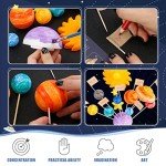 Pllieay 63PCS Solar System Foam Ball Set