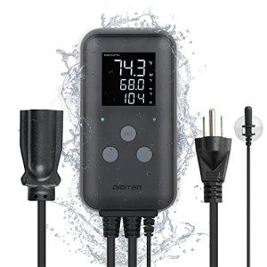 DIGITEN Waterproof Digital Temperature Controller for Greenhouses