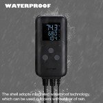 DIGITEN Waterproof Digital Temperature Controller for Greenhouses