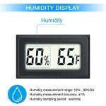 Mini Digital Thermometer & Hygrometer 2-Pack