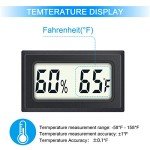 Mini Digital Thermometer & Hygrometer 2-Pack