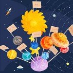 Pllieay 63PCS Solar System Foam Ball Set