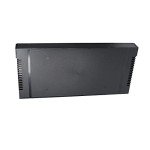 BUD Industries Black Rackmount Box, 8” x 18.94”