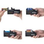 Portable Battery Organizer for AAA, AA, 9V, C, D