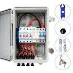 4 String PV Combiner Box with Lightning Protection
